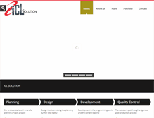 Tablet Screenshot of iclsolution.com
